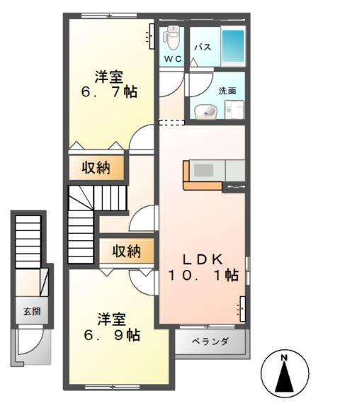  間取り図写真