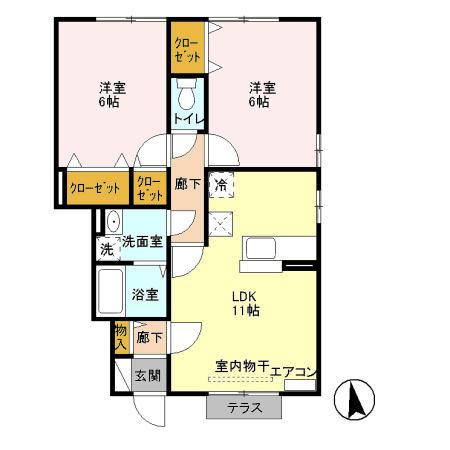  間取り図写真