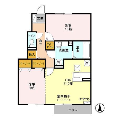  間取り図写真