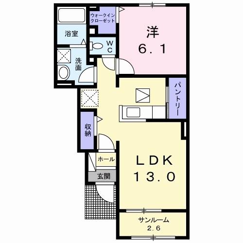 富士泉シティハウス（103） 間取り図画像