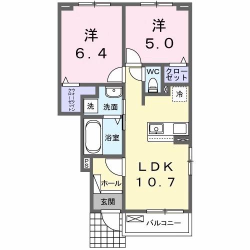 テラスＭ３　Ⅰ（103） 間取り図画像
