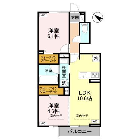 コンドミーニョ ジャルディーニ（103） 間取り図画像