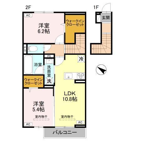 コンドミーニョ ジャルディーニ（206） 間取り図画像