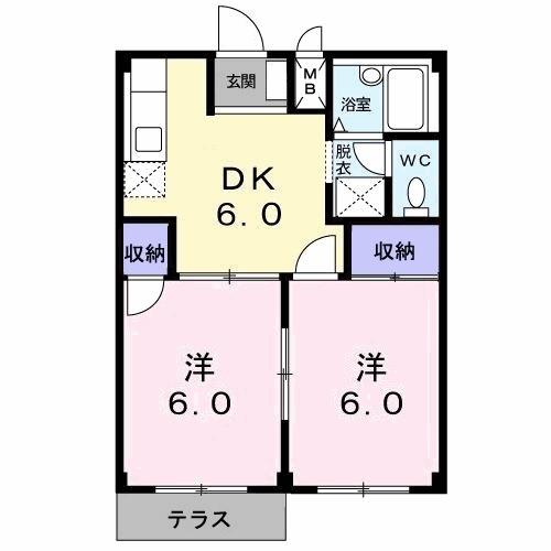 パークサイドＰ１（103） 間取り図画像