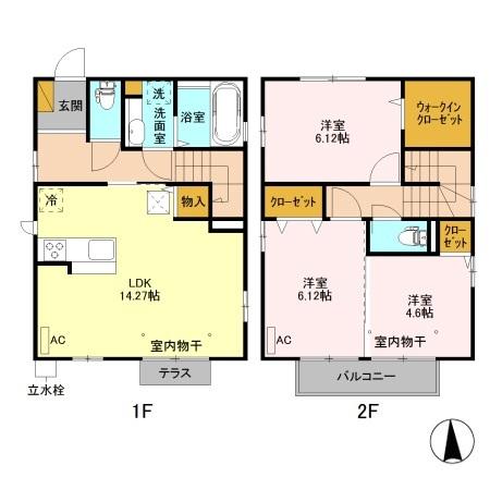 ルミエール　Ｃ（1） 間取り図画像