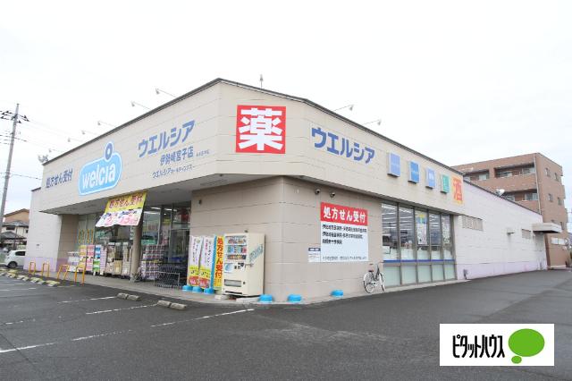 ウエルシア伊勢崎宮子店：748m