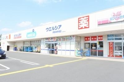 ウエルシア伊勢崎市場店：285m