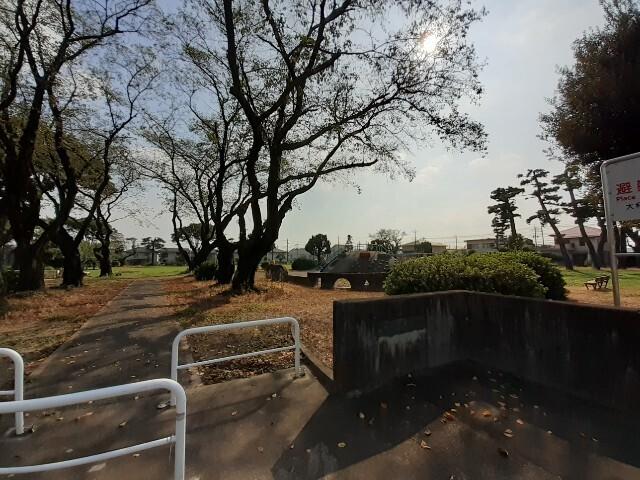 大利根中央公園：300m