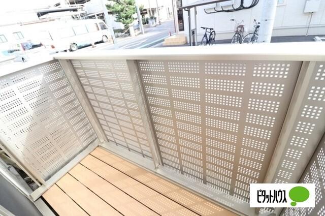 プレシャス前橋　Ａ（101） バルコニー