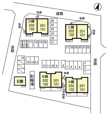 ロイヤルガーデン連取　Ａ/Ｂ/Ｃ/Ｄ/Ｅ（C201） その他