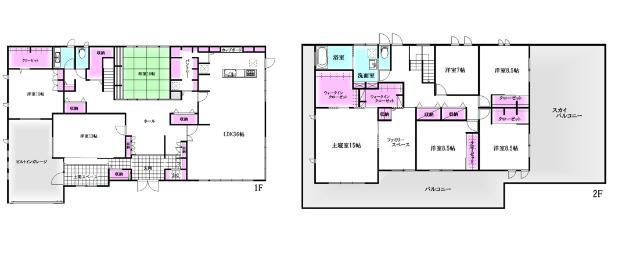 ひろせ町中古戸建 間取り図画像