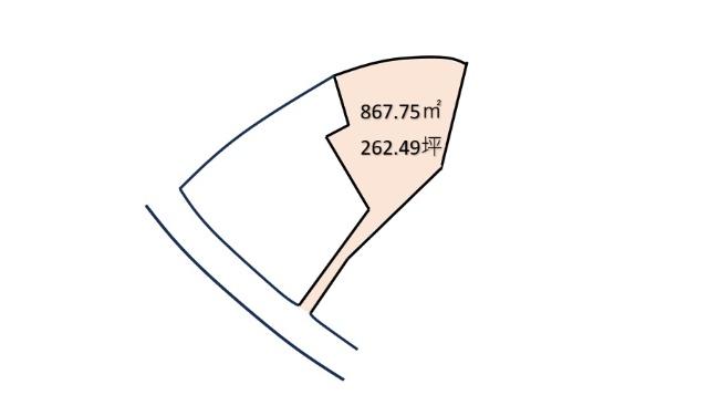 桐生市広沢町5丁目売地 区画図