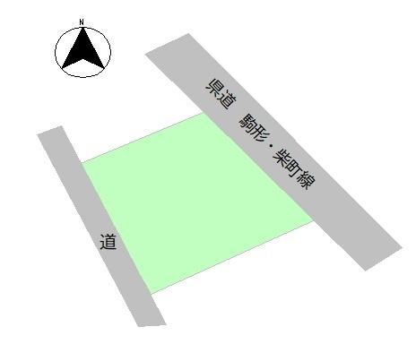 宮子町売地 区画図