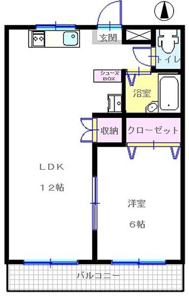 プリムヴェール須永A棟・B棟・C棟 間取り図画像