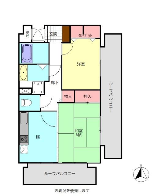 角部屋・陽当たり良好♪