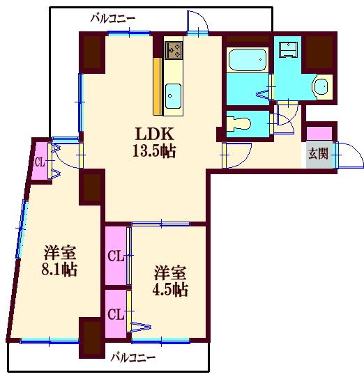 間取図(平面図)