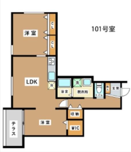 間取図(平面図)