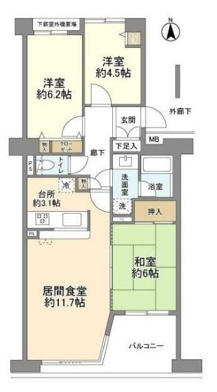 間取図(平面図)
