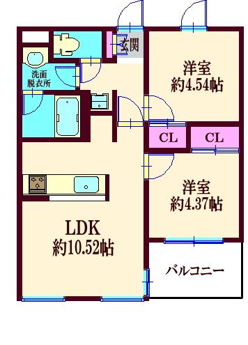 間取図(平面図)
