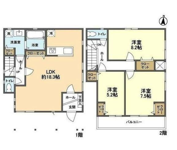 間取図(平面図)