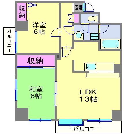 間取図(平面図)