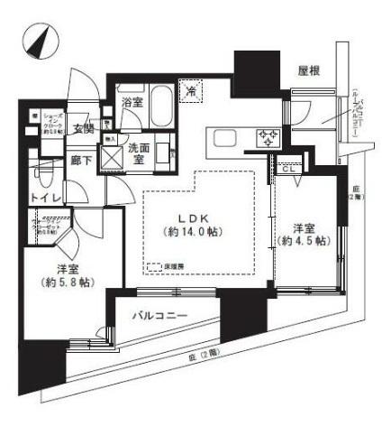 間取図(平面図)