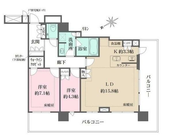 間取図(平面図)