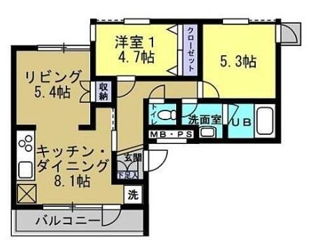 間取図(平面図)
