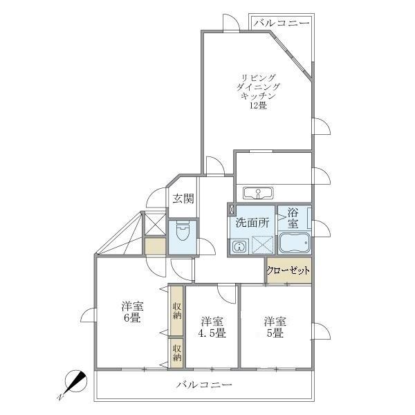 間取図(平面図)
