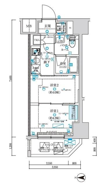 間取図(平面図)