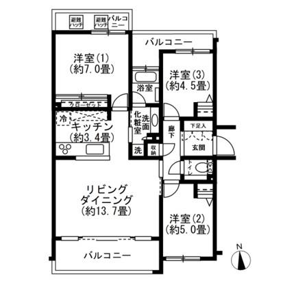 間取図(平面図)