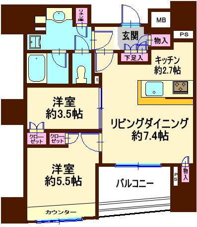 間取図(平面図)
