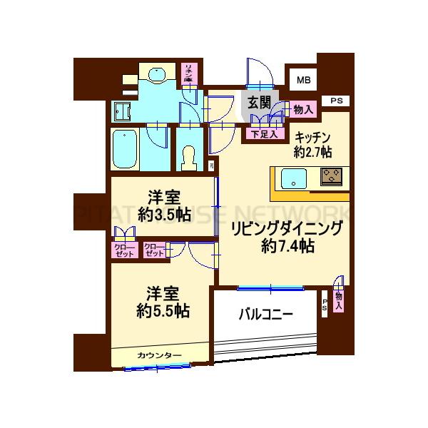 間取図(平面図)