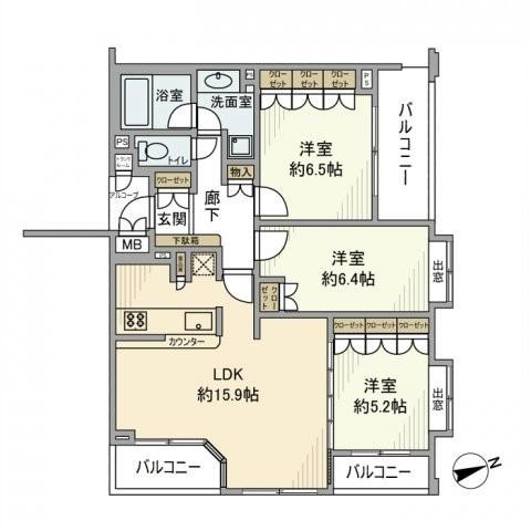 間取図(平面図)