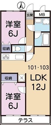 間取図(平面図)