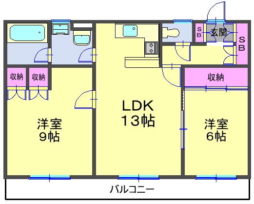 間取図(平面図)