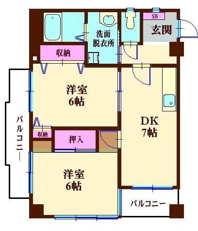 間取図(平面図)