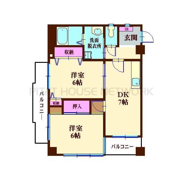 間取図(平面図)