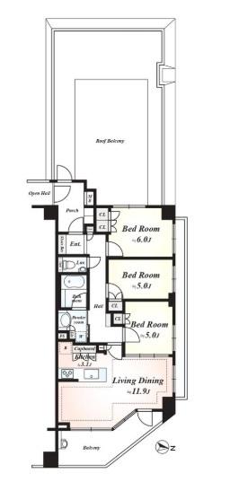 間取図(平面図)