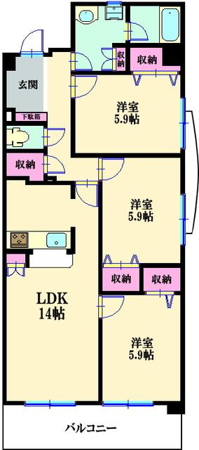 間取図(平面図)