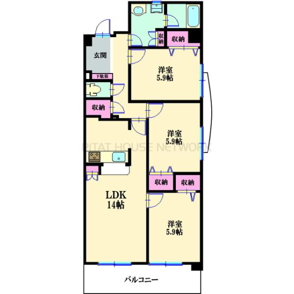間取図(平面図)