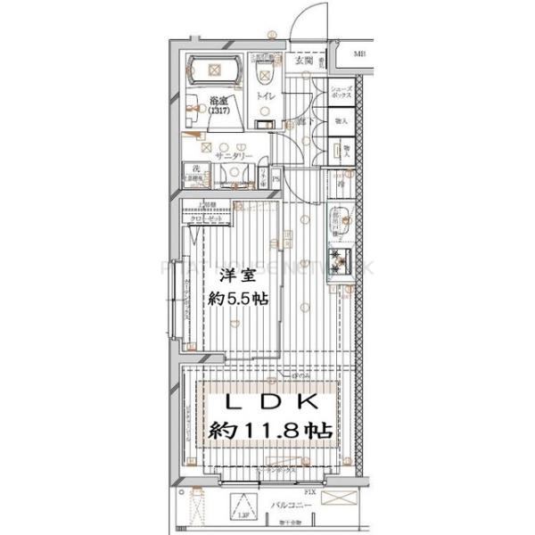 間取図(平面図)