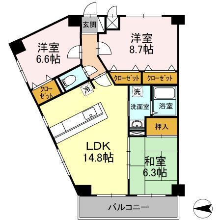 間取図(平面図)