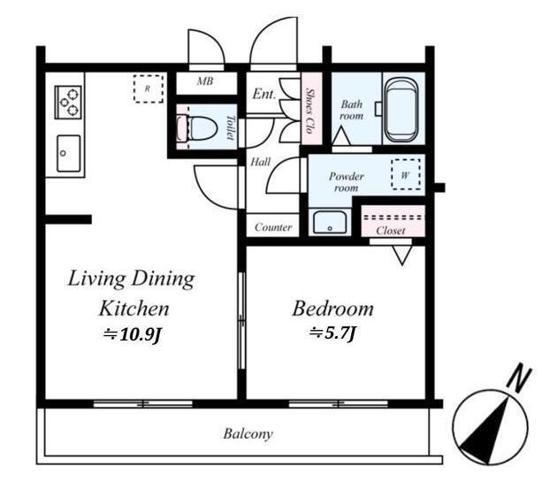 間取図(平面図)