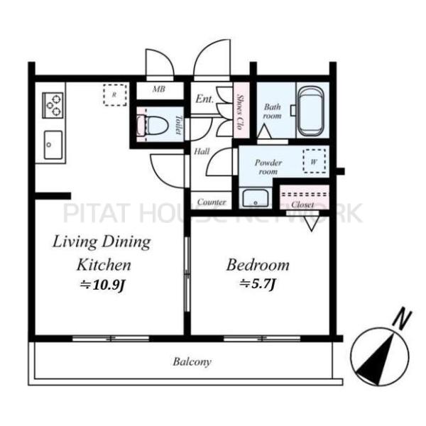 間取図(平面図)