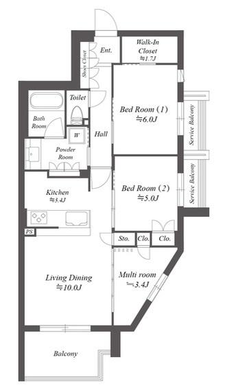 間取図(平面図)
