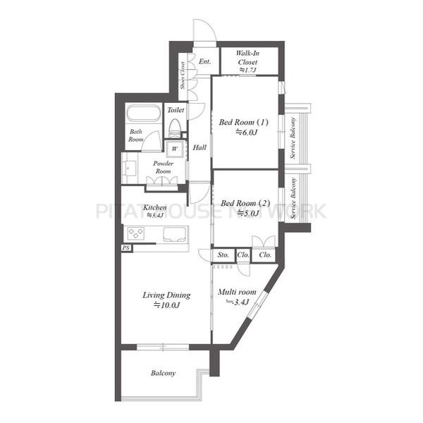 間取図(平面図)