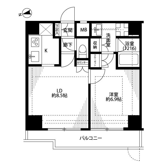 間取図(平面図)