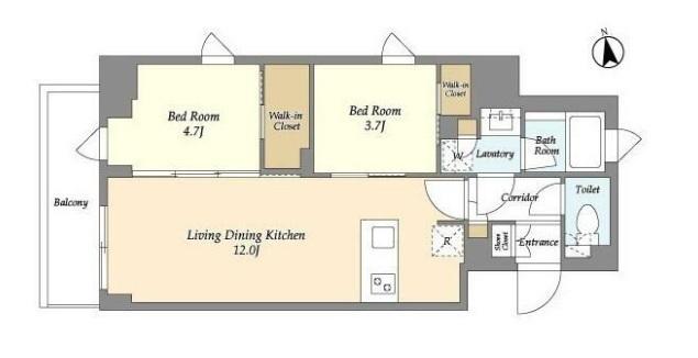 間取図(平面図)