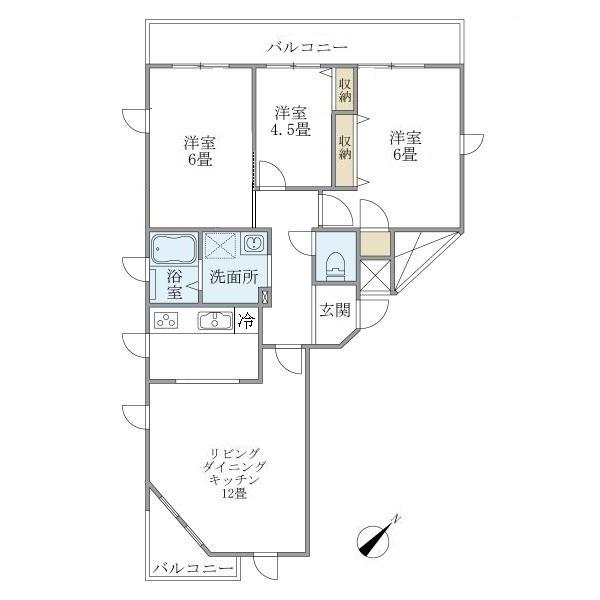 間取図(平面図)